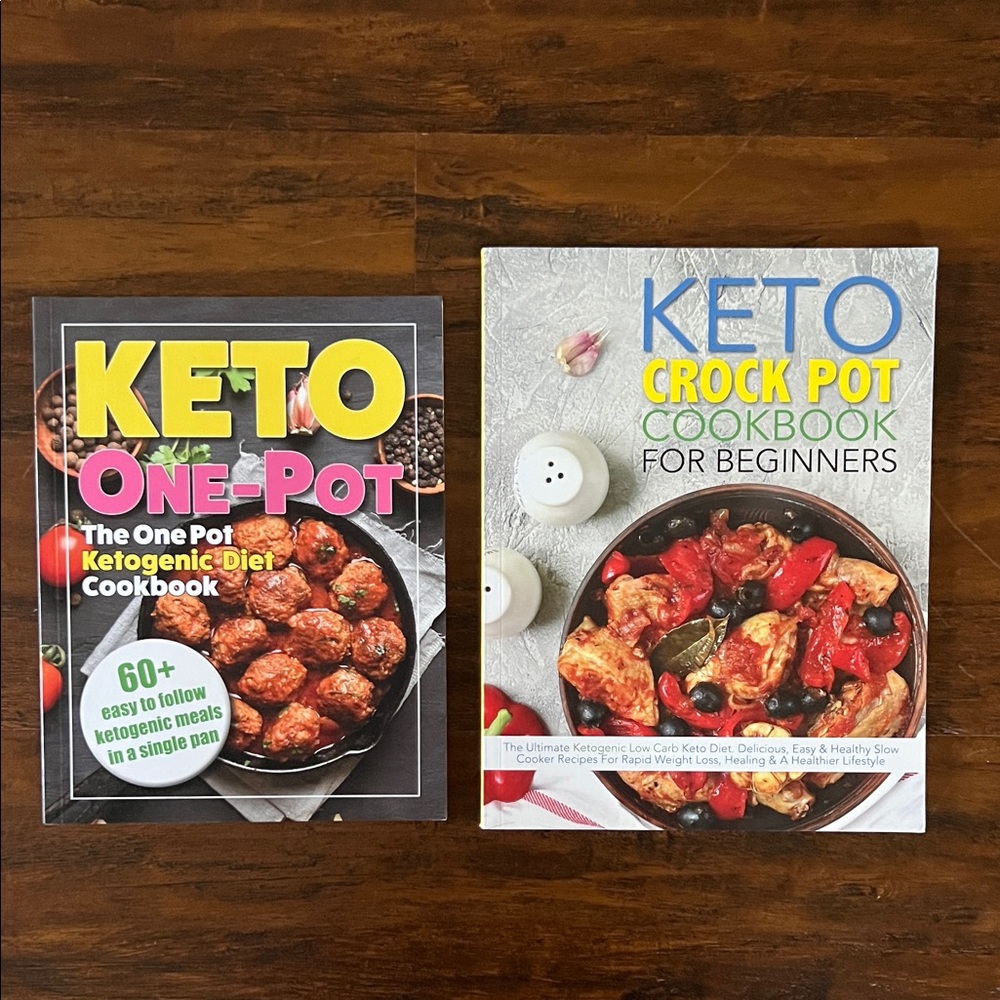 2 Ketogenic Diet Cookbooks: Keto One-Pot and Keto Crock Pot For Beginners